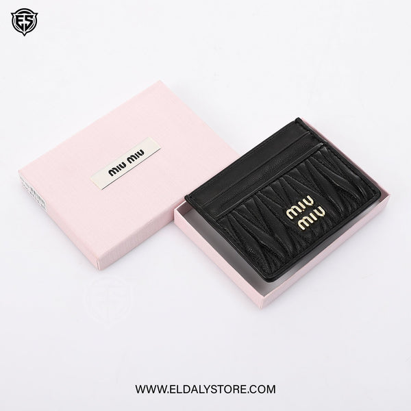 Miu Miu Matelassé card holder For Women
