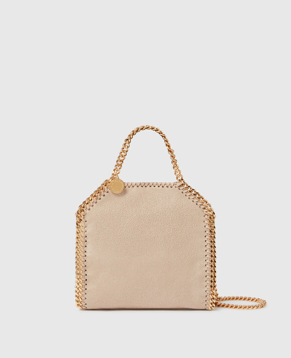Stella McCartney Falabella Tiny Tote Bag Clotted Cream
