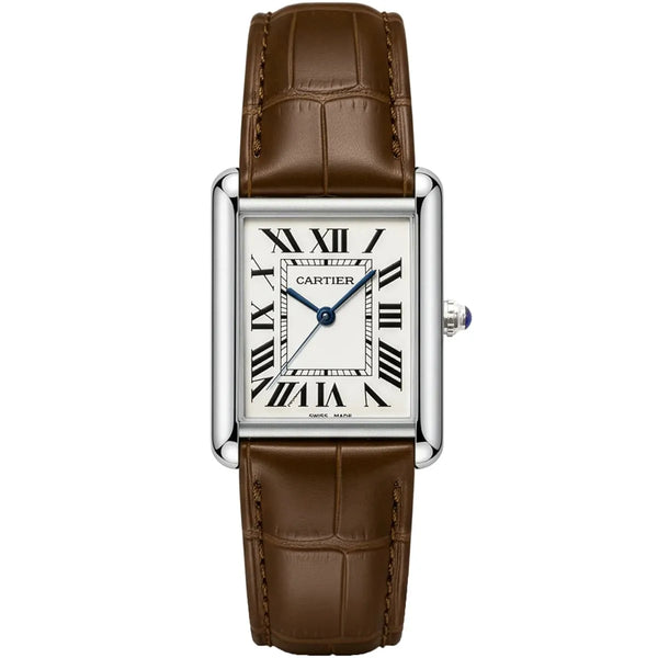 Cartier Men’s Rectangular Roman Numeral Watch