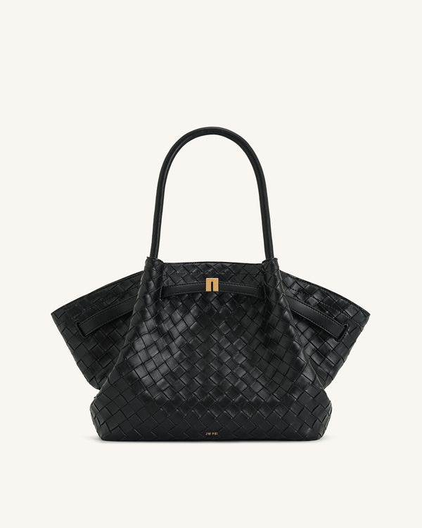 JW PEI Hana Medium Weave Texture Tote Bag