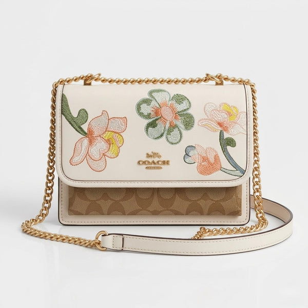 Coach Embroidered Klare Sling bag