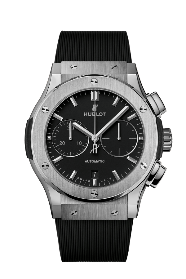 HUBLOT Chronograph Titanium Super Clone Swiss Machine 45mm