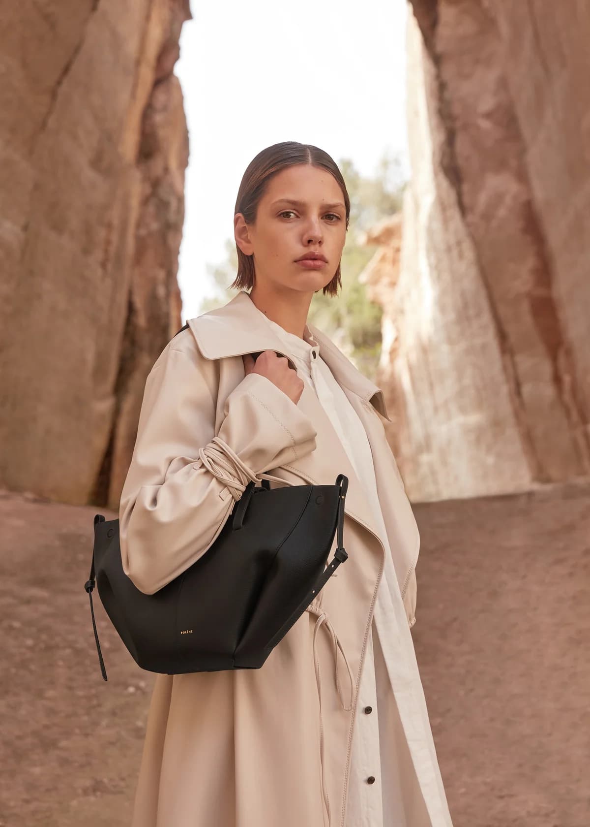 Polène Cyme Bag for Women - Elegant and functional everyday handbag, available at Eldaly - Thumbnail 4