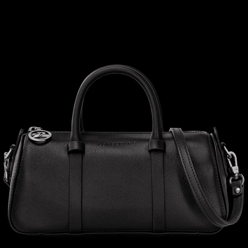 Longchamp Daylong S Handbag Black - Women's Leather Bag at Eldaly