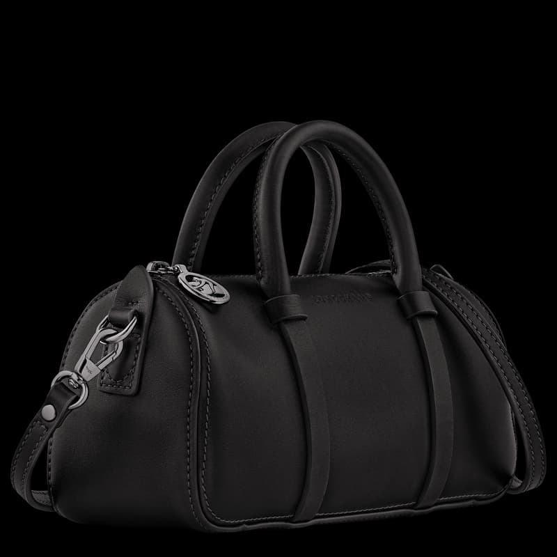 Longchamp Daylong S Handbag Black - Women's Leather Bag at Eldaly - Thumbnail 4
