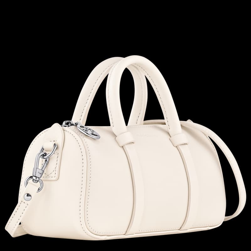 Longchamp Daylong S Handbag in Ecru - A stylish and practical women's handbag from Eldaly - Thumbnail 4
