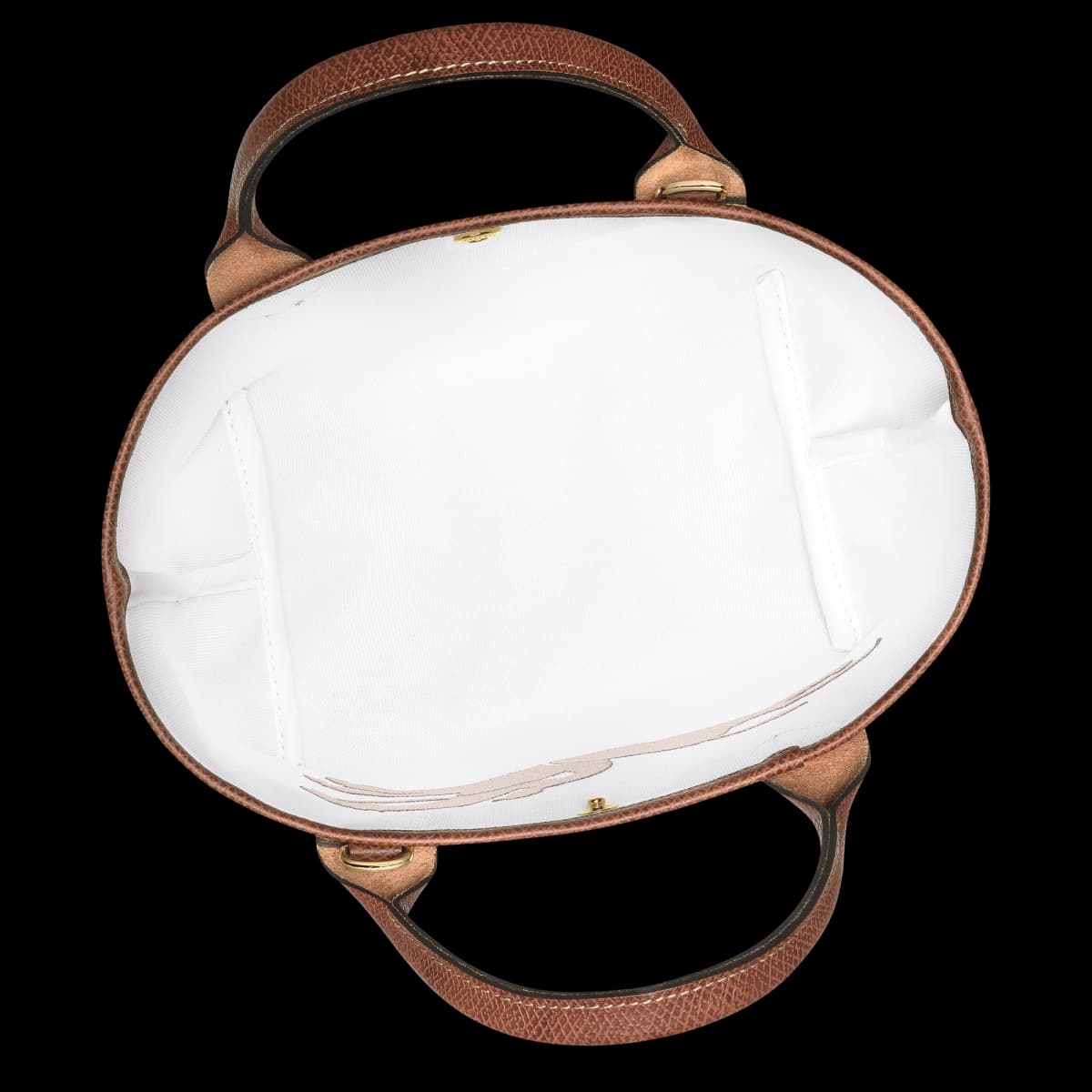 Longchamp Le Panier Pliage S Basket Bag - Brown - Eldaly - Thumbnail 6