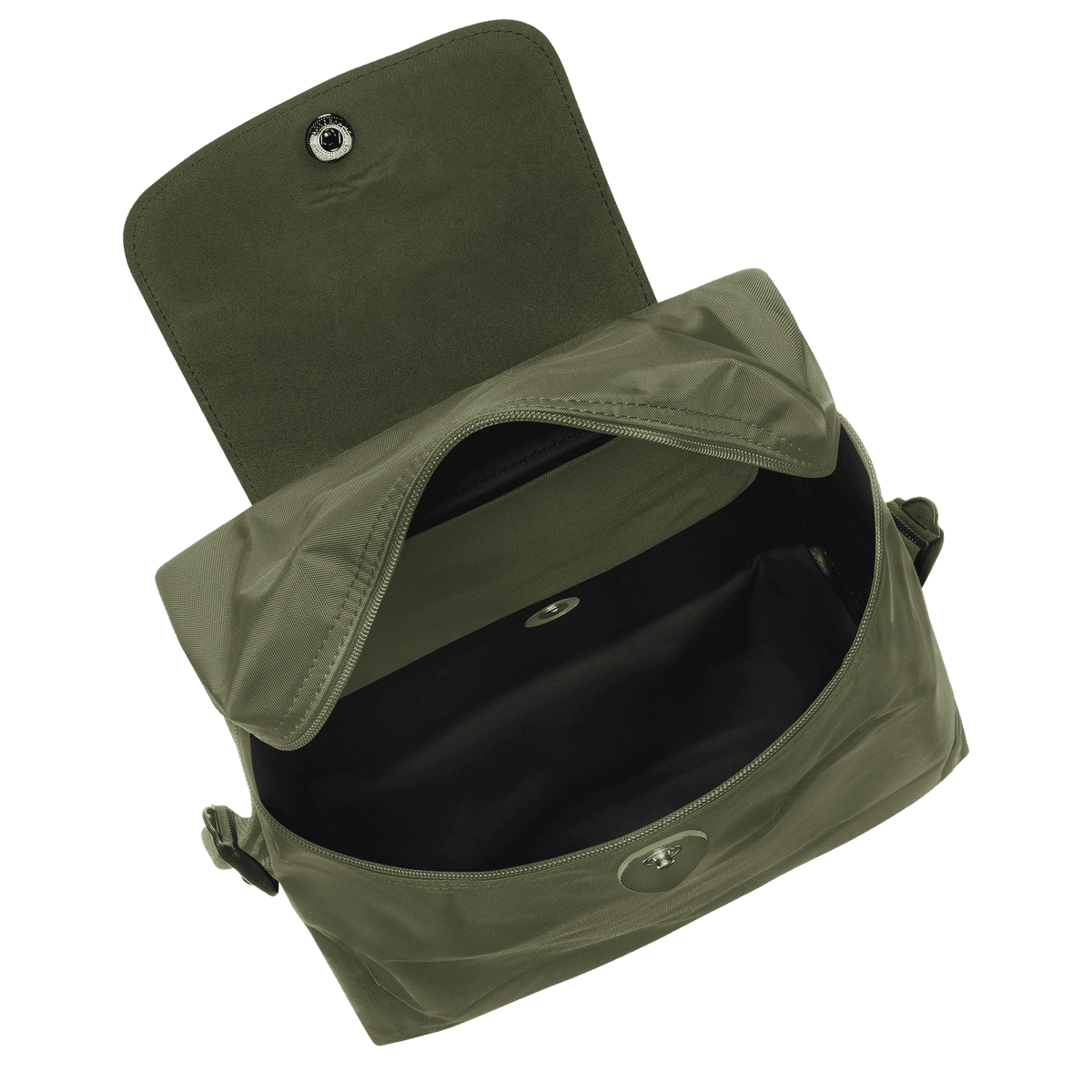 Longchamp Le Pliage Green M Backpack - Front view on Eldaly.com - Thumbnail 6
