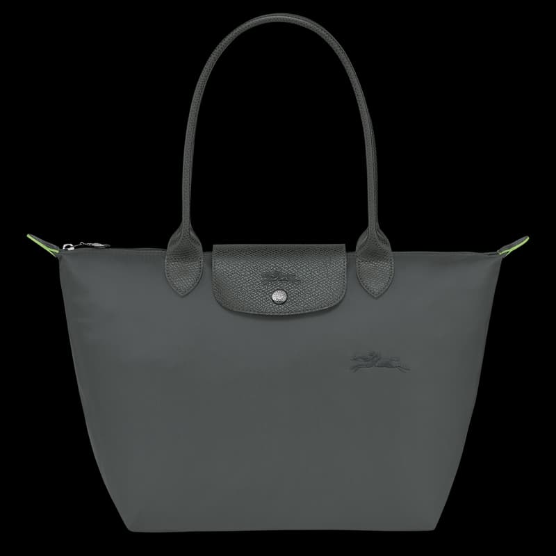 Longchamp Le Pliage Green M Tote bag - Front view - Eldaly