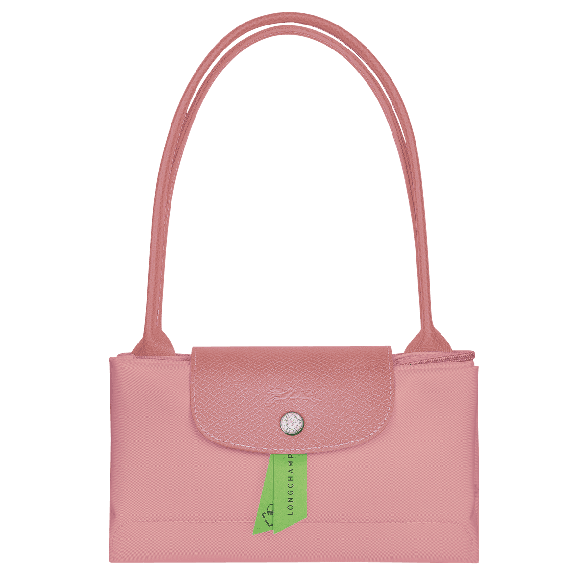 Longchamp Le Pliage Green M Tote Bag in Petal Pink - Eldaly - Thumbnail 6