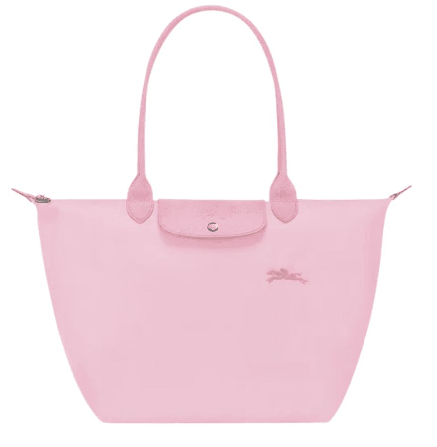 Longchamp Le Pliage Green M Tote Bag - Front View - Eldaly - Thumbnail 2