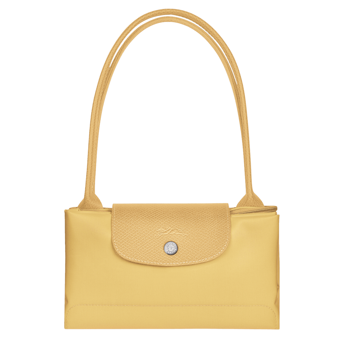 Longchamp Le Pliage Green M Tote Bag - Front View - Eldaly - Thumbnail 5