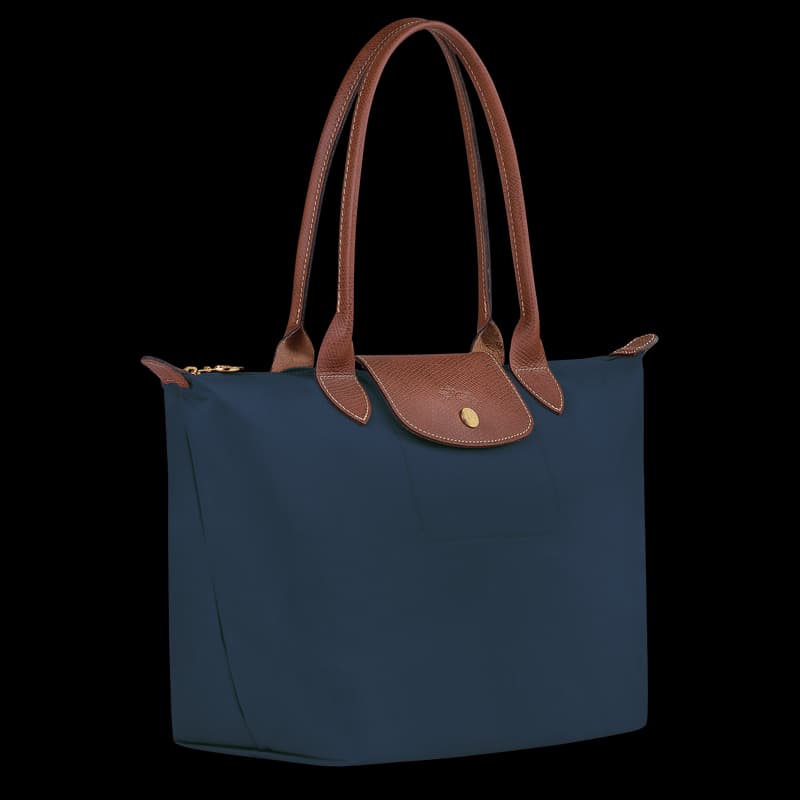 Longchamp Le Pliage Original M Tote Bag in Navy - Eldaly - Thumbnail 4