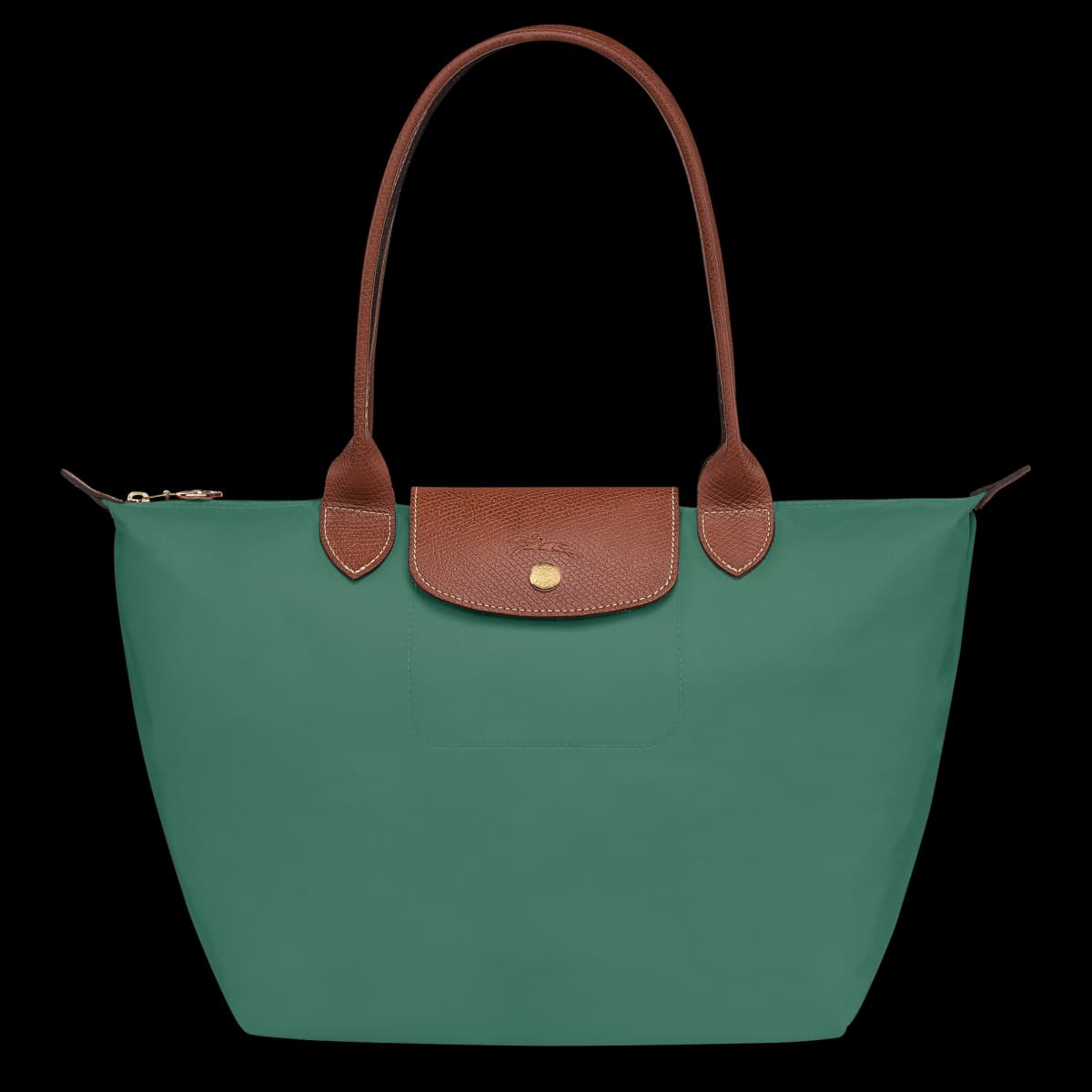 Longchamp Le Pliage Original M Tote bag in Sage color - Eldaly - Thumbnail 2