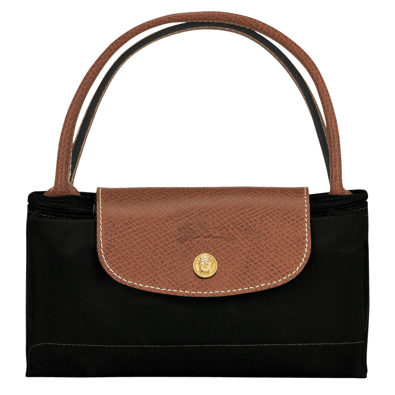 Longchamp Le Pliage Original S Handbag in Black - Eldaly - Thumbnail 4