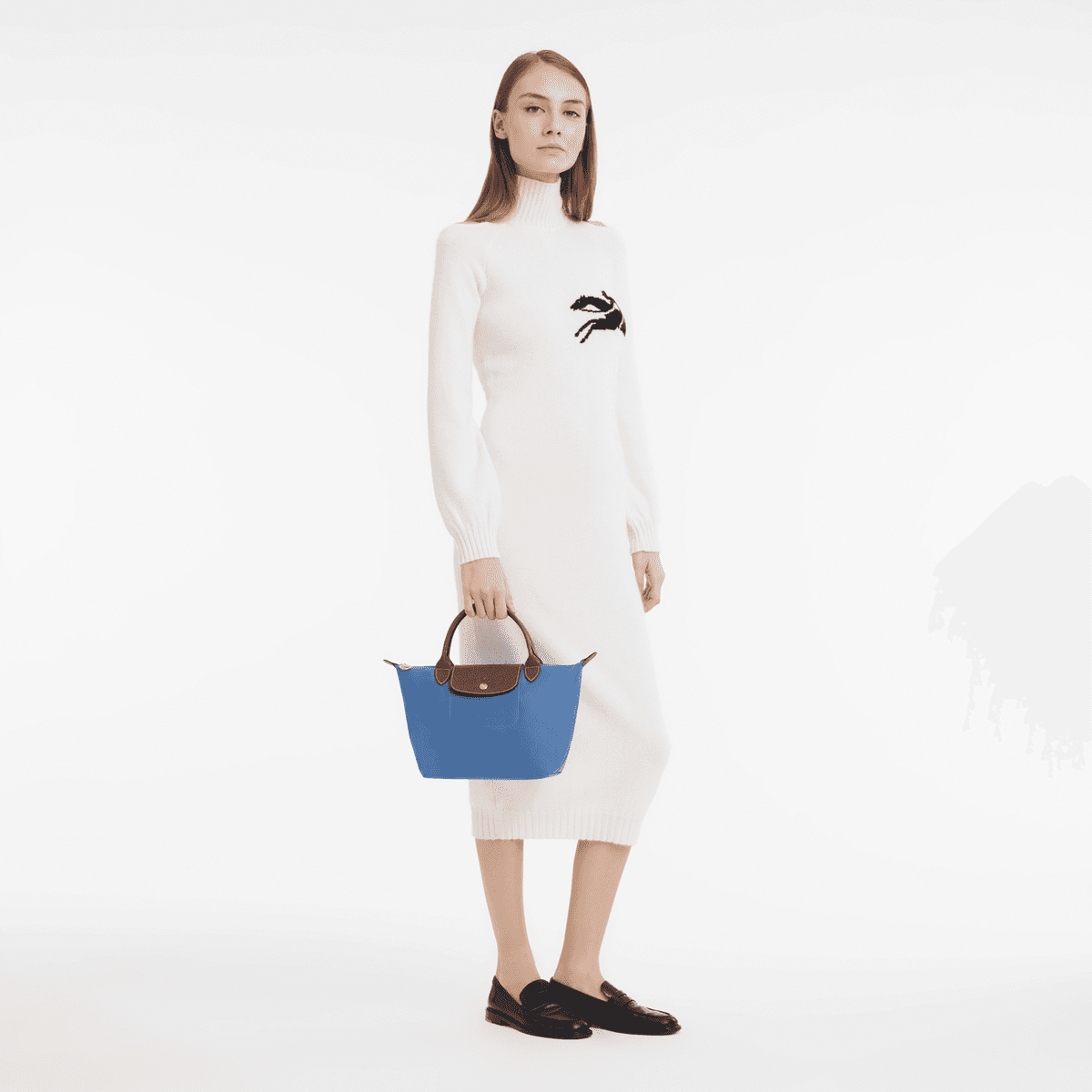 Longchamp Le Pliage Original S Handbag in Cobalt - Eldaly - Thumbnail 3