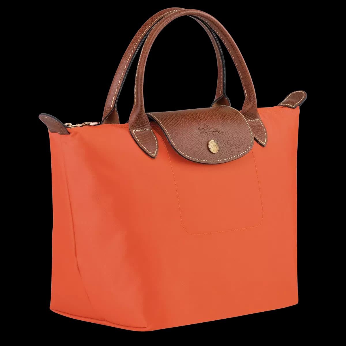 Longchamp Le Pliage Original S Handbag in Orange - Eldaly - Thumbnail 4