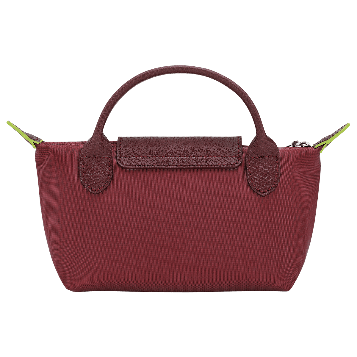 Longchamp Le Pliage Green Pouch with handle - Eldaly - Thumbnail 4