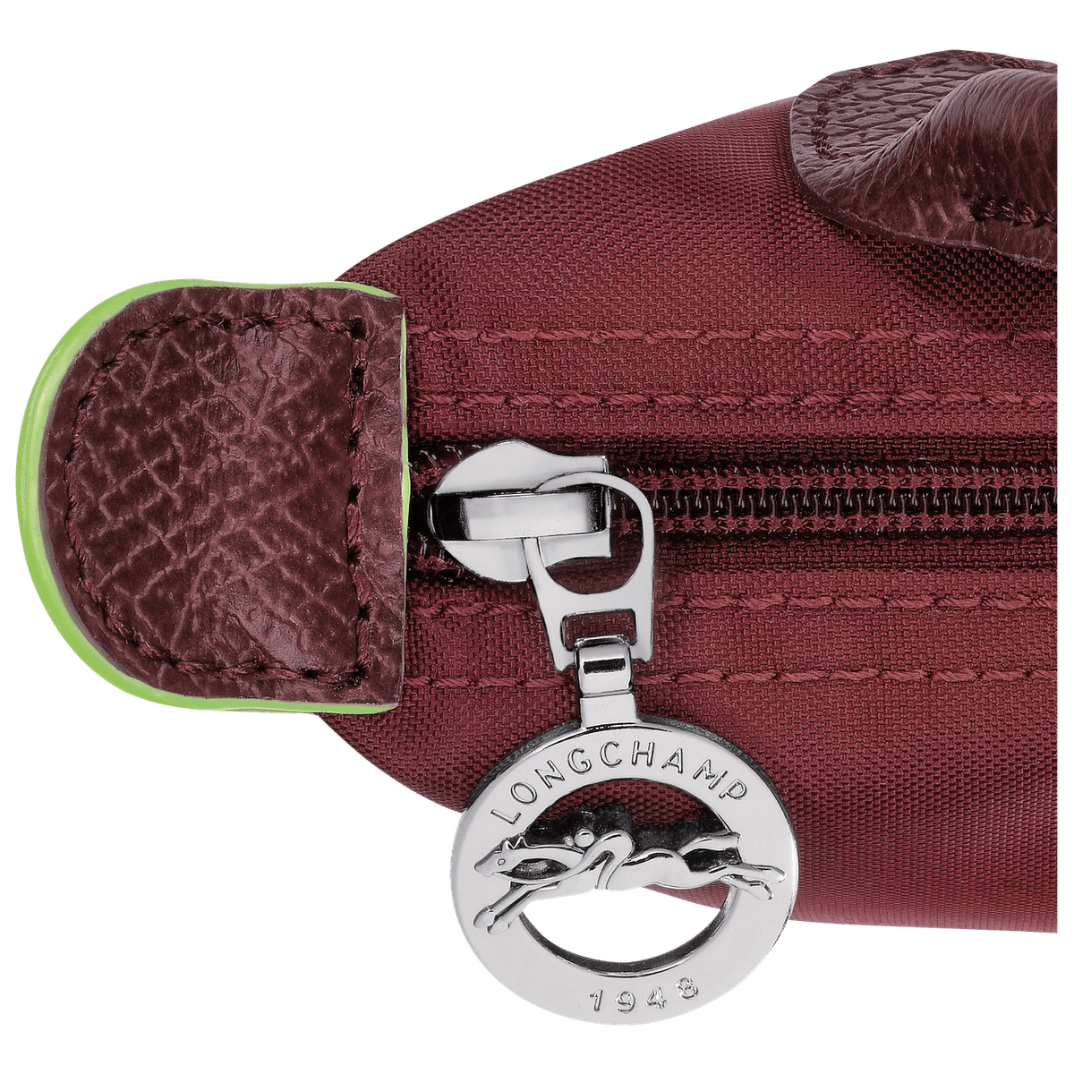 Longchamp Le Pliage Green Pouch with handle - Eldaly - Thumbnail 6