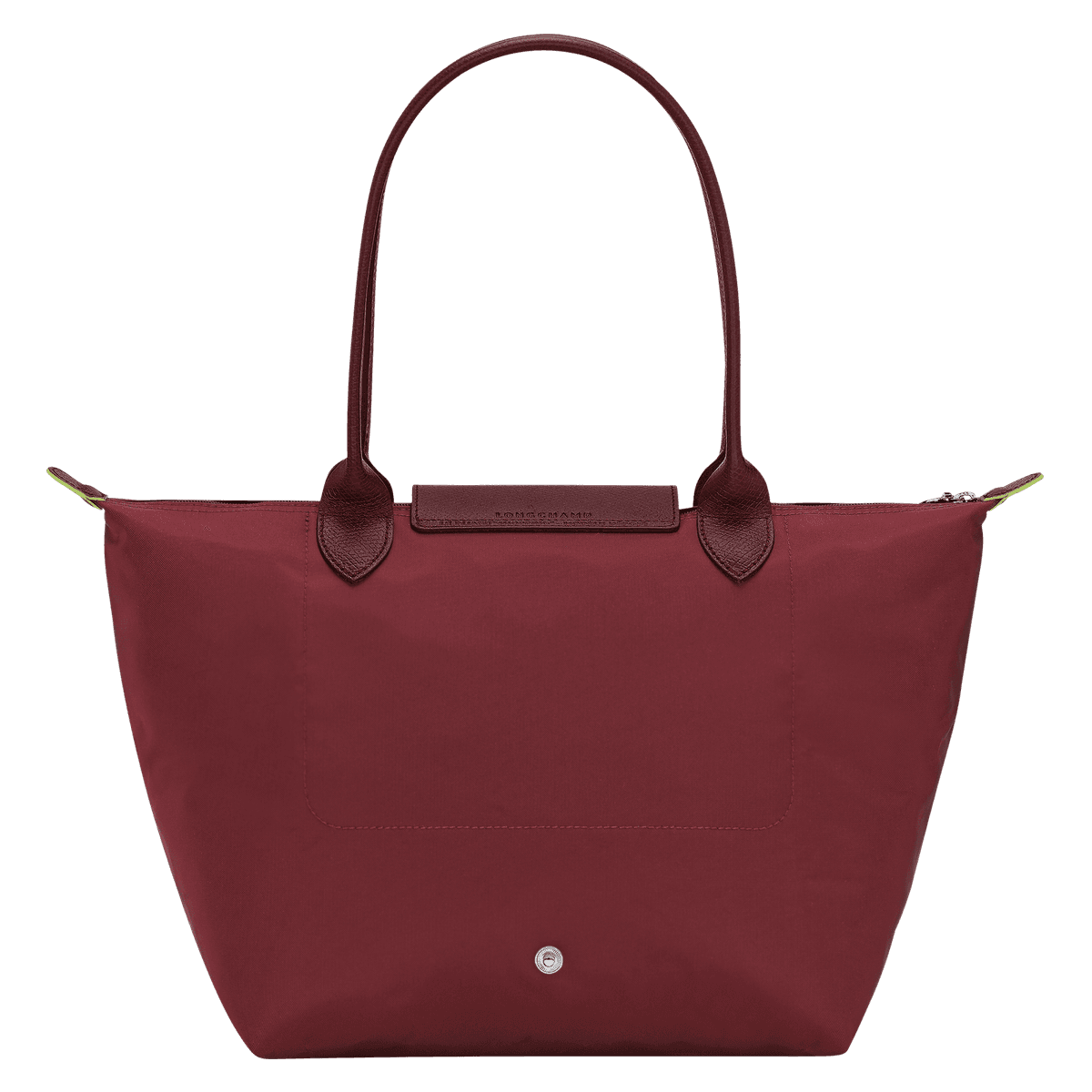 Longchamp Le Pliage Green M Tote Bag - Front View - Eldaly - Thumbnail 4