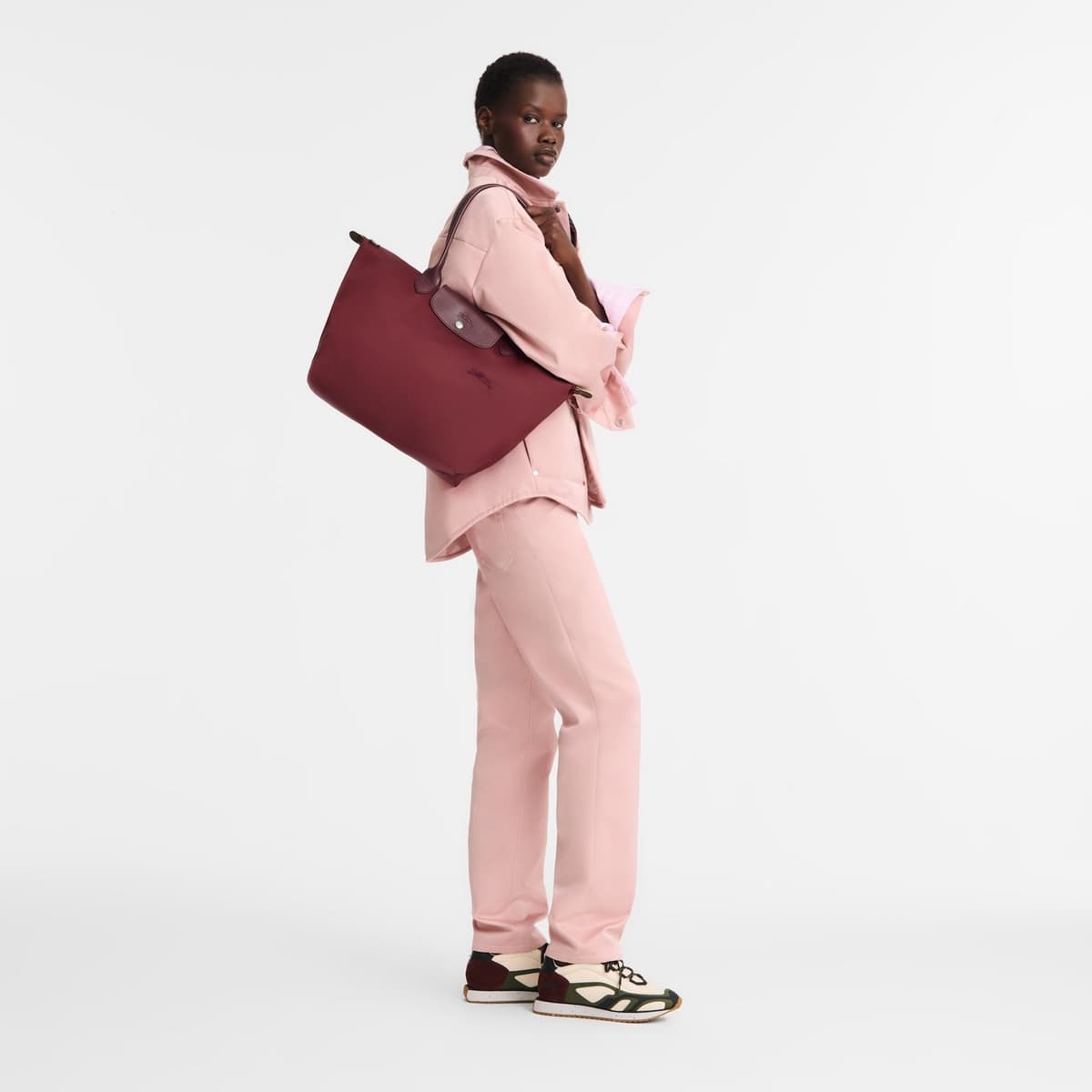 Longchamp Le Pliage Green L Tote Bag - Stylish and practical everyday handbag - Thumbnail 4