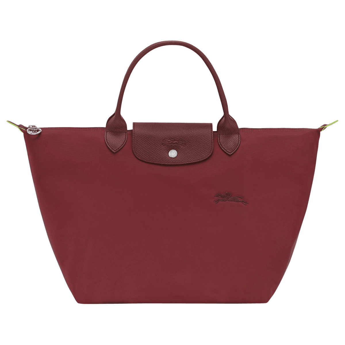 Longchamp Le Pliage Green M Handbag - Lightweight Foldable Women's Bag