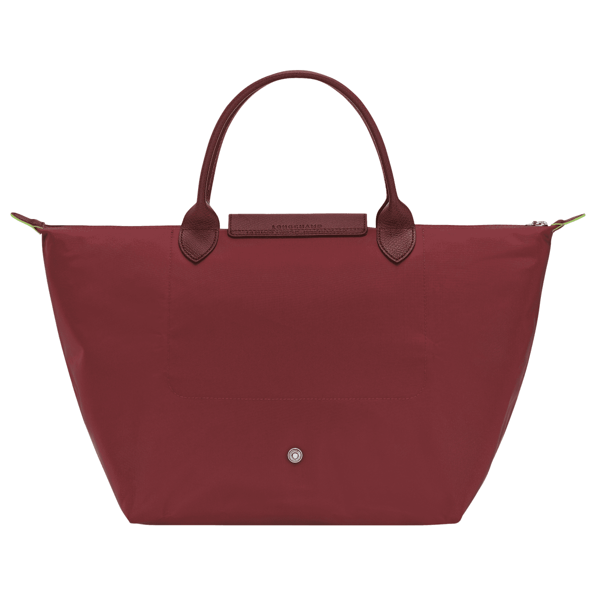 Longchamp Le Pliage Green M Handbag - Lightweight Foldable Women's Bag - Thumbnail 4