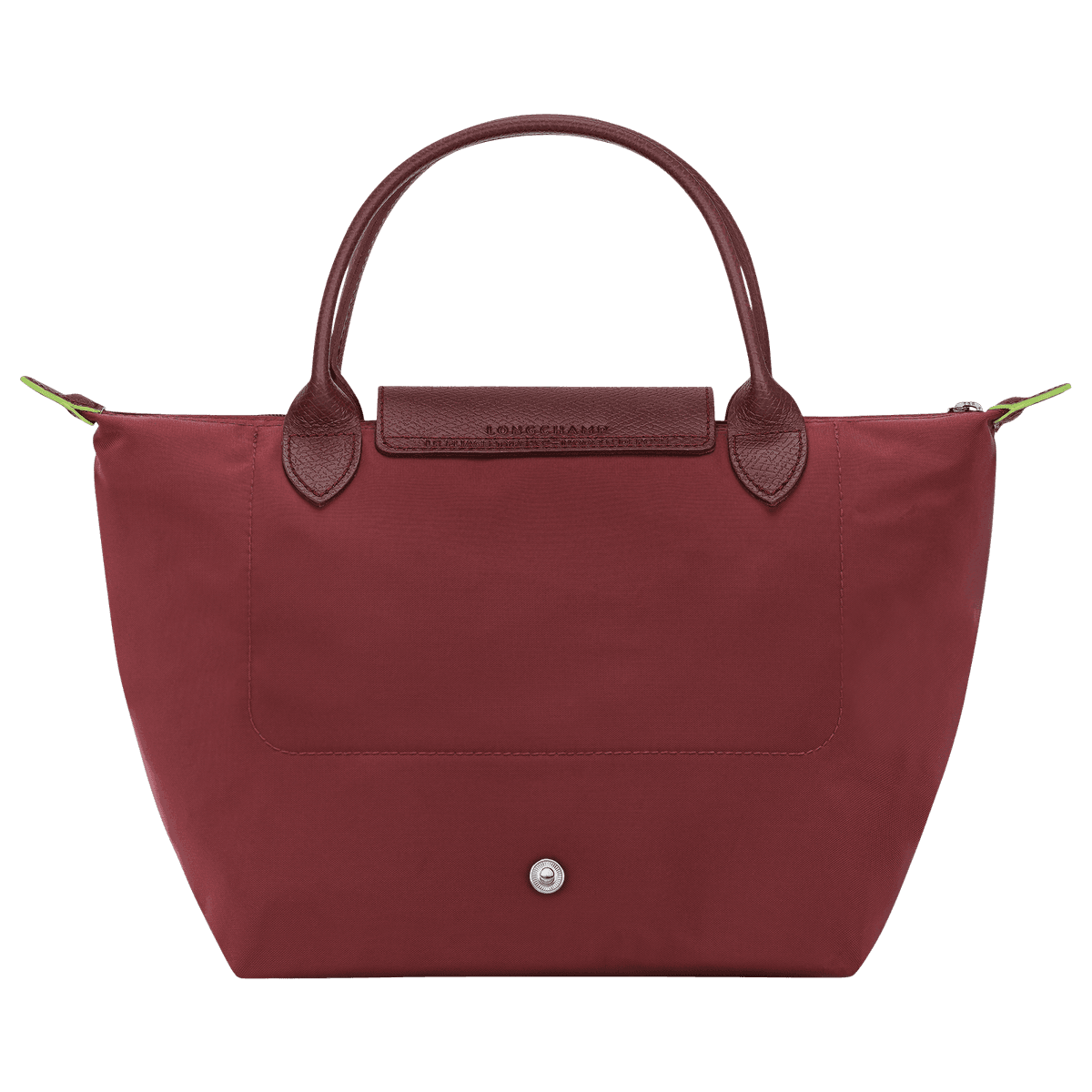 Longchamp Le Pliage Green S Handbag - Front View - Thumbnail 4