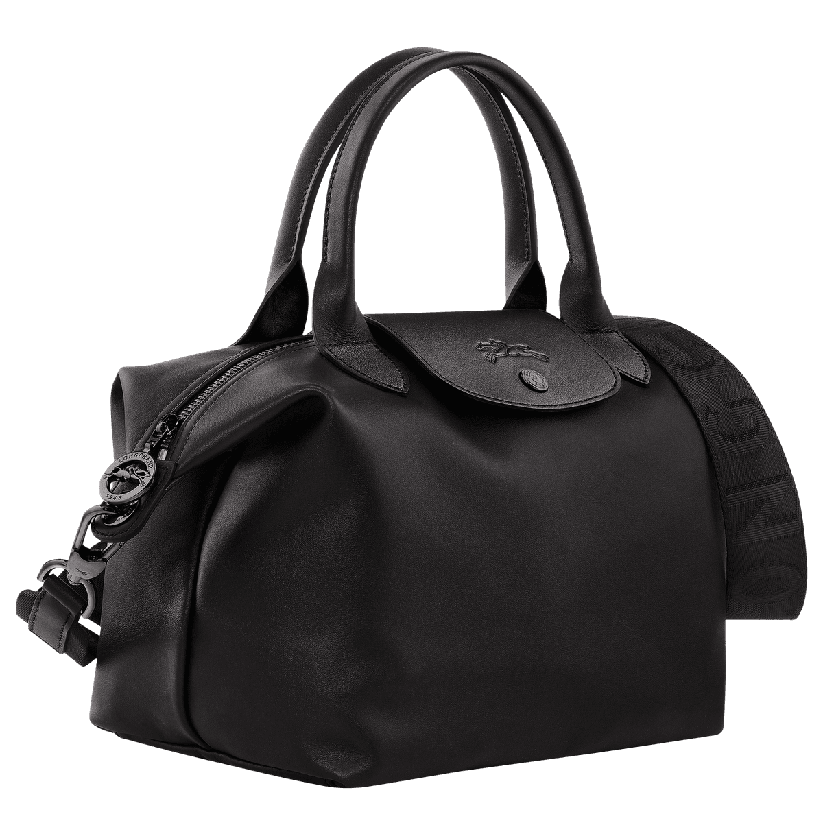 Longchamp Le Pliage Xtra Handbag in smooth cowhide leather - Eldaly - Thumbnail 2