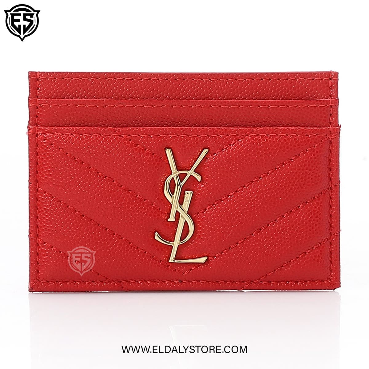 Saint Laurent Card Holder for Women - Elegant design, premium quality - Eldaly - Thumbnail 3
