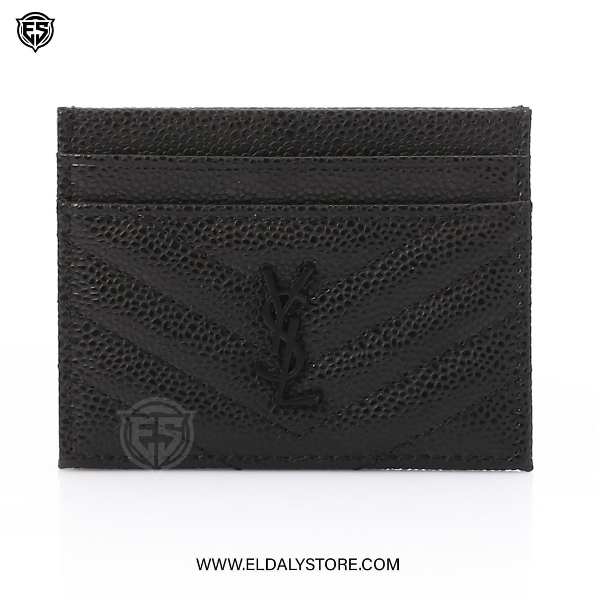 Saint Laurent Card Holder for Women - Premium Leather - Eldaly - Thumbnail 3