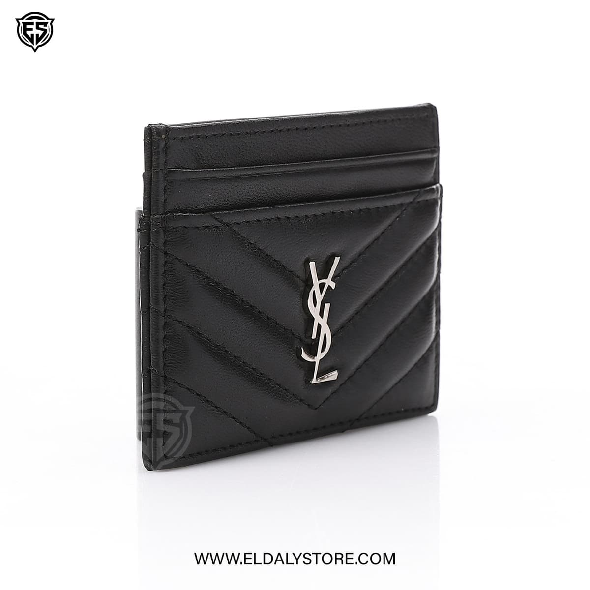 Saint Laurent Card Holder for Women - Elegant Design - Eldaly - Thumbnail 4