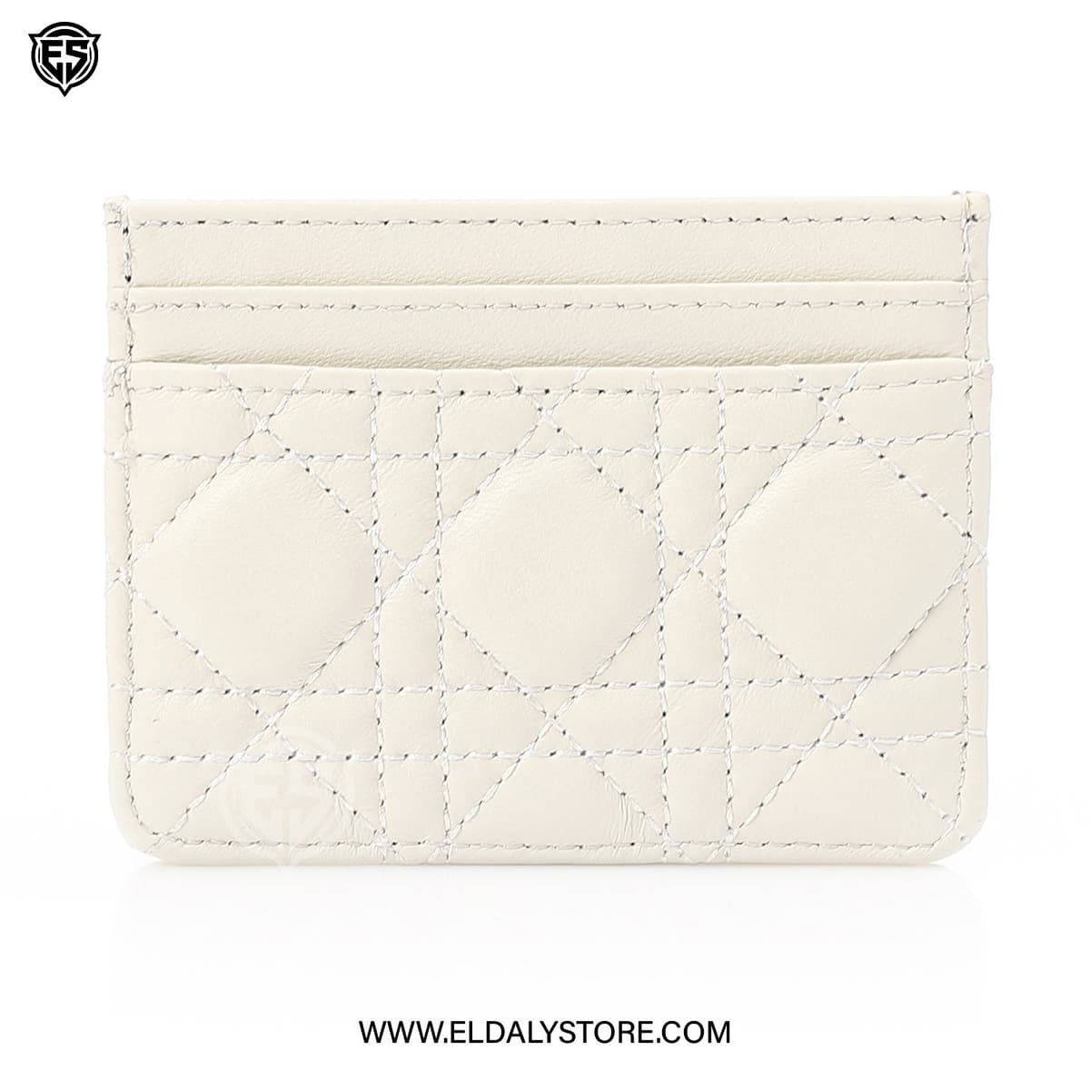 Dior Caro Freesia Card Holder - Women's Designer Wallet - Eldaly - Thumbnail 4