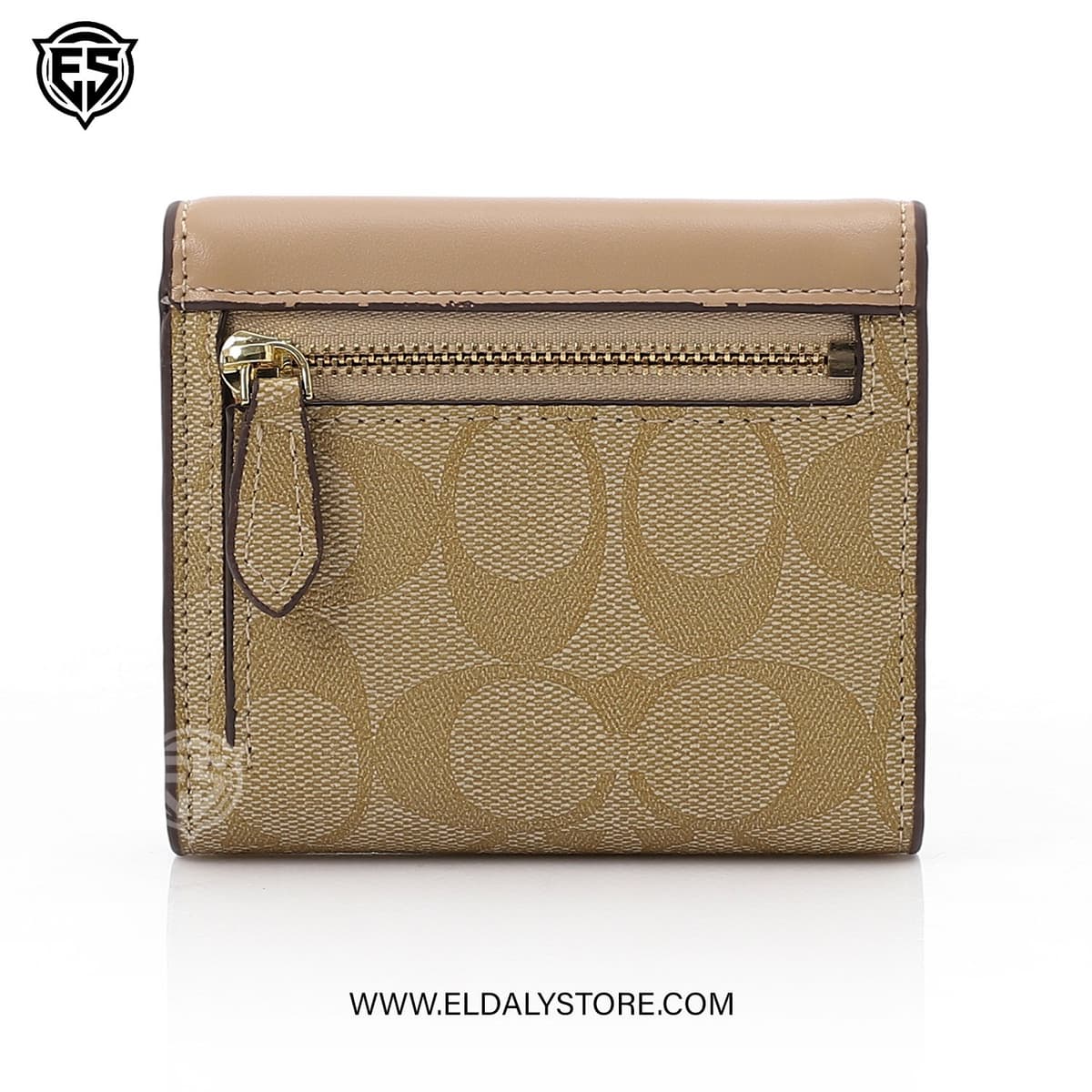 Coach Wyn Small Wallet for Women - Refined Pebble Leather - Eldaly - Thumbnail 5