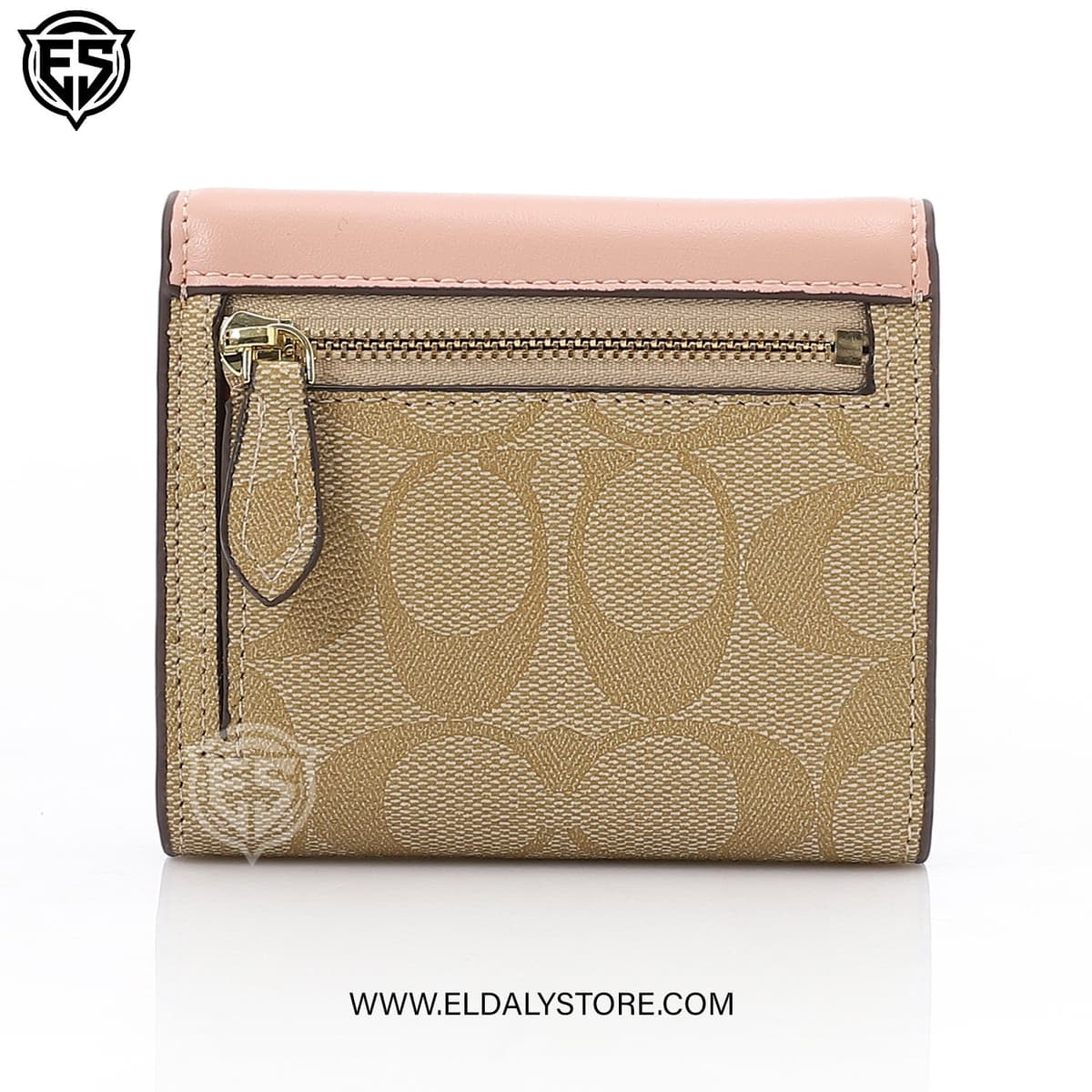 Coach Wyn Small Wallet for Women - Refined Pebble Leather - Eldaly - Thumbnail 5