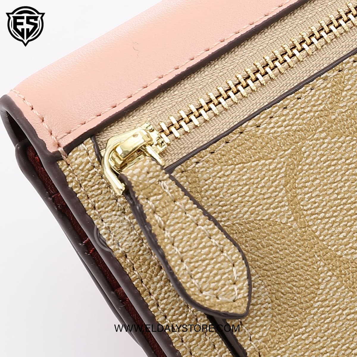 Coach Wyn Small Wallet for Women - Refined Pebble Leather - Eldaly - Thumbnail 7