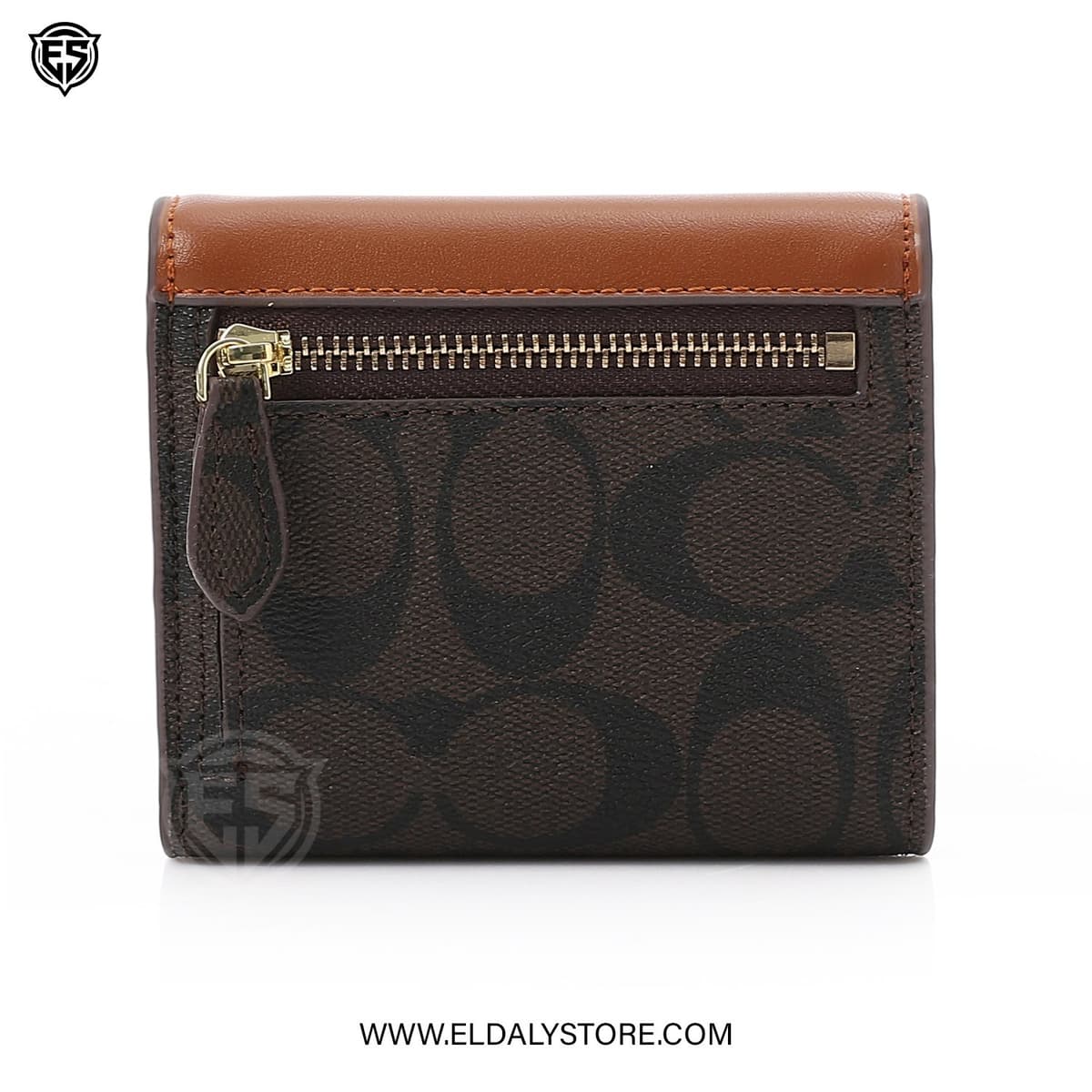 Coach Wyn Small Wallet for Women - Refined Leather Card Holder - Eldaly - Thumbnail 5