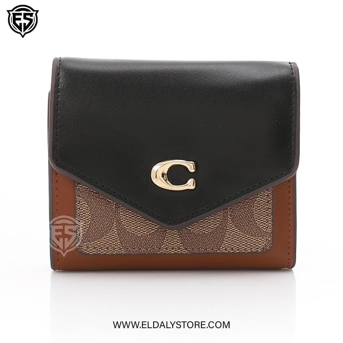 Coach Wyn Small Wallet for Women - Signature Leather - Eldaly - Thumbnail 3