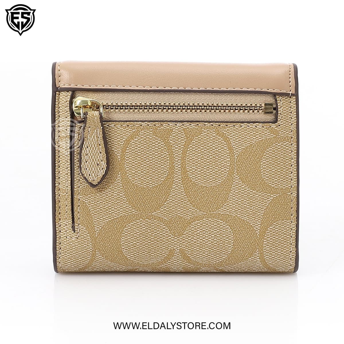 Coach Wyn Small Wallet for Women - Refined Pebble Leather - Eldaly - Thumbnail 5