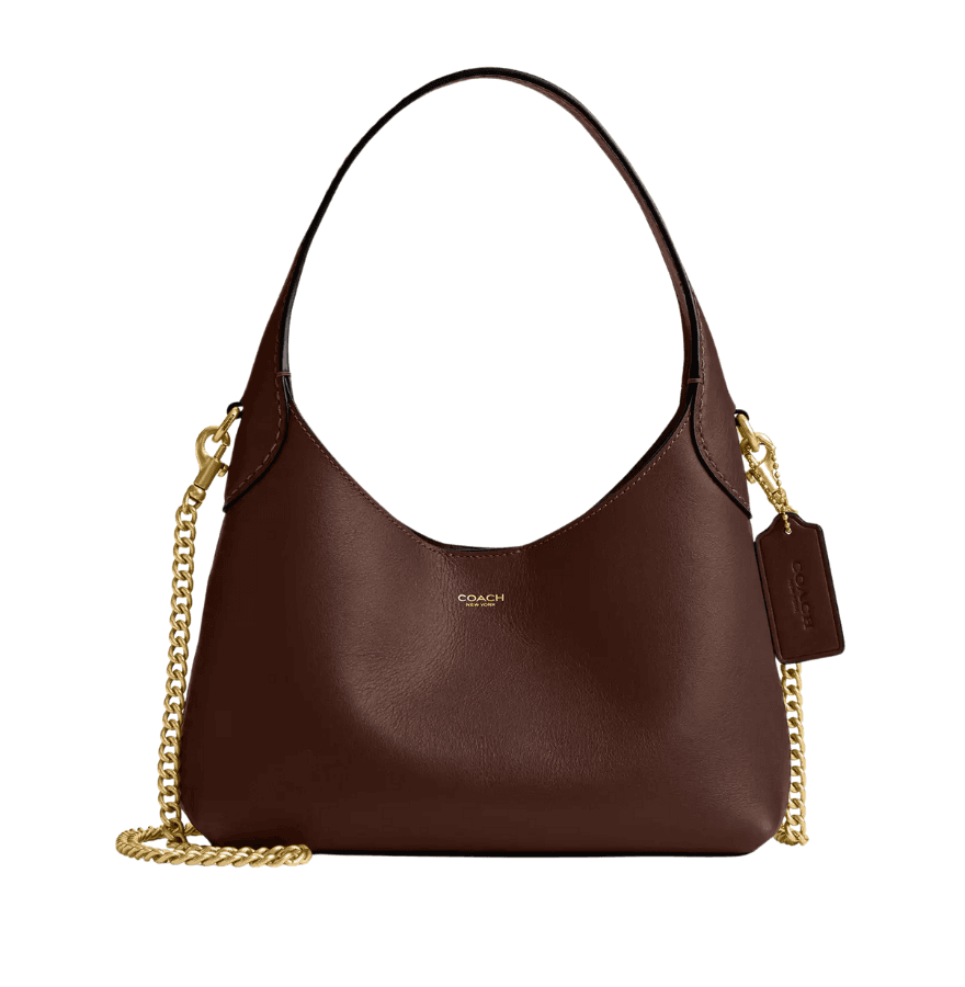 Coach Brooklyn Shoulder Bag 23 Maple