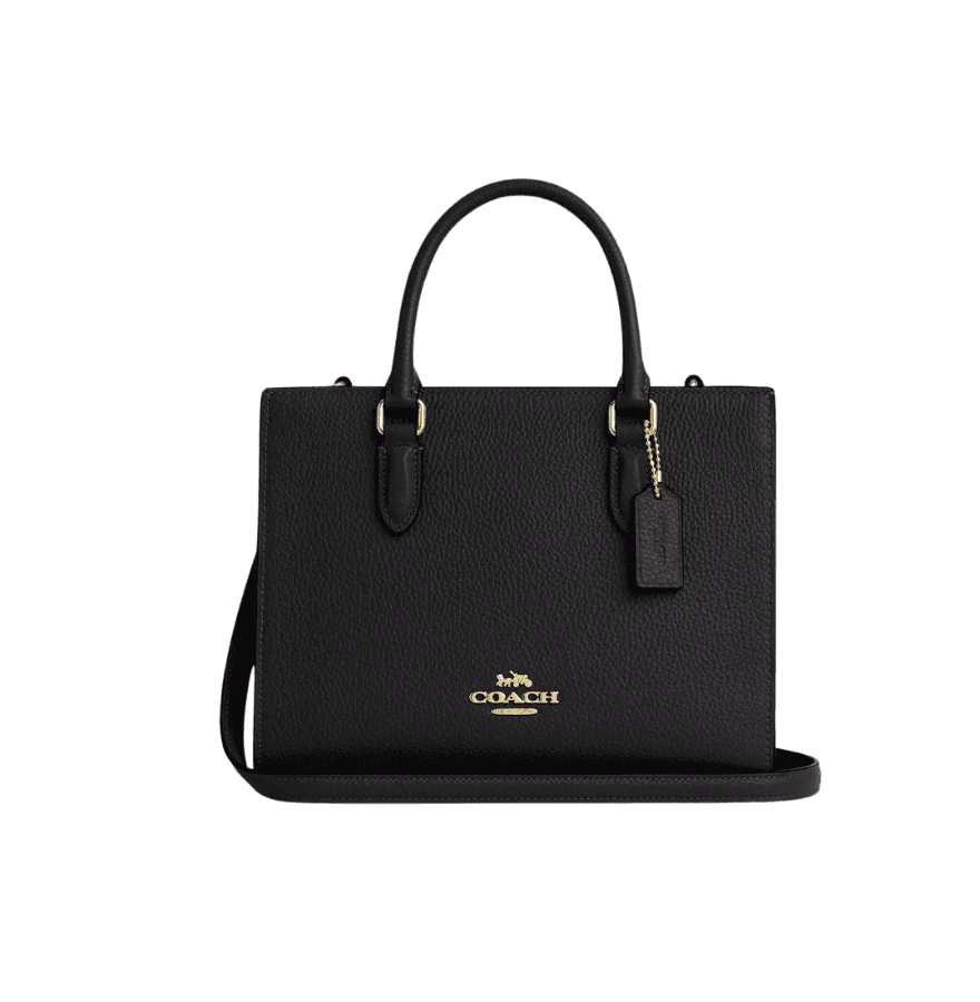 Coach Maggie Small Tote Bag Black