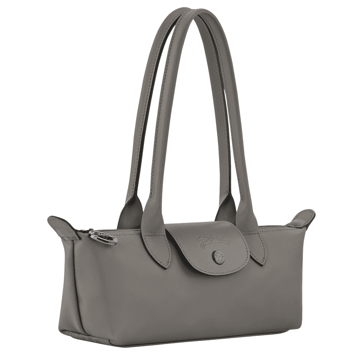 Longchamp Le Pliage Xtra M Shoulder Bag - Turtledove Leather at Eldaly - Thumbnail 2