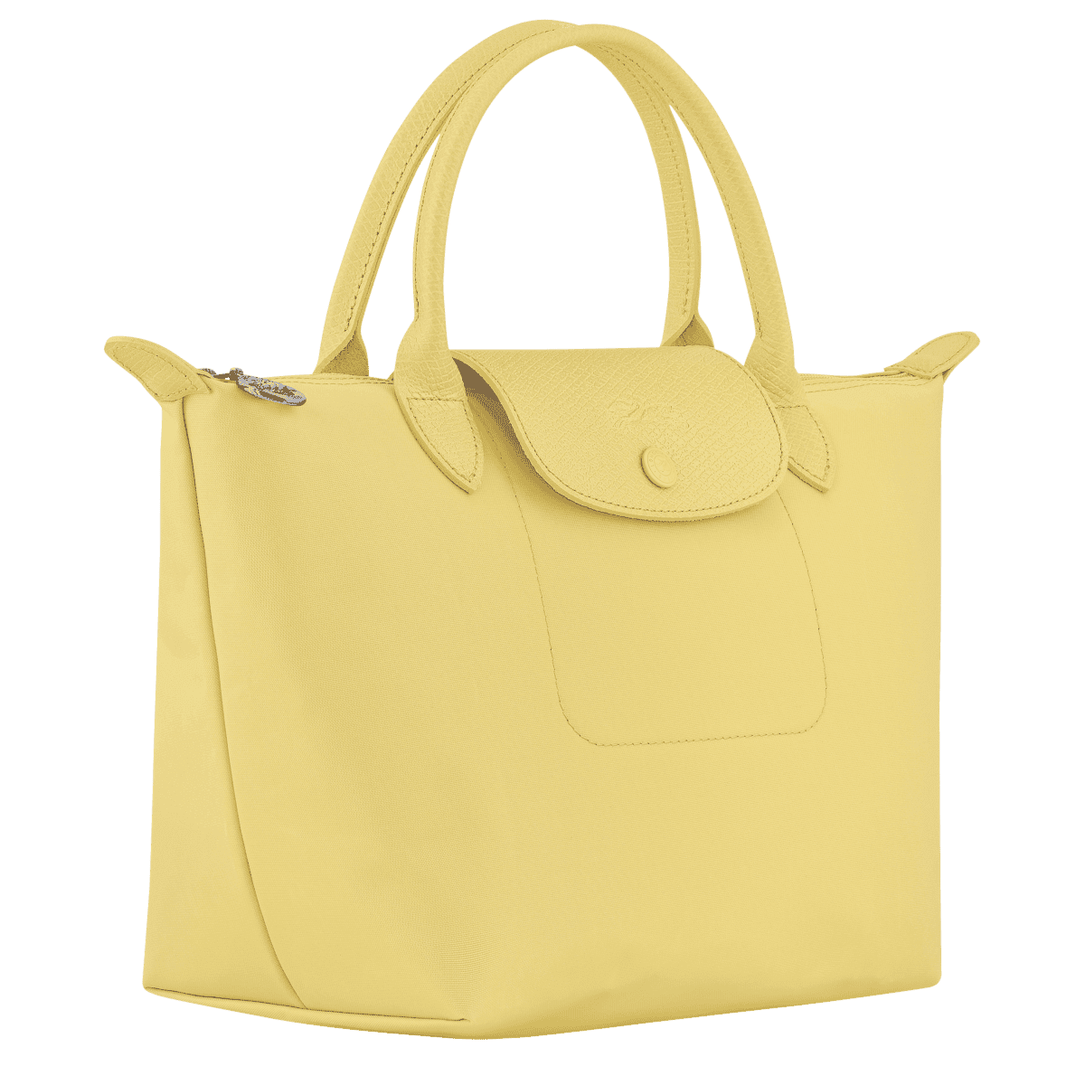 Longchamp Le Pliage One S Handbag - Lime Green - Eldaly - Thumbnail 2