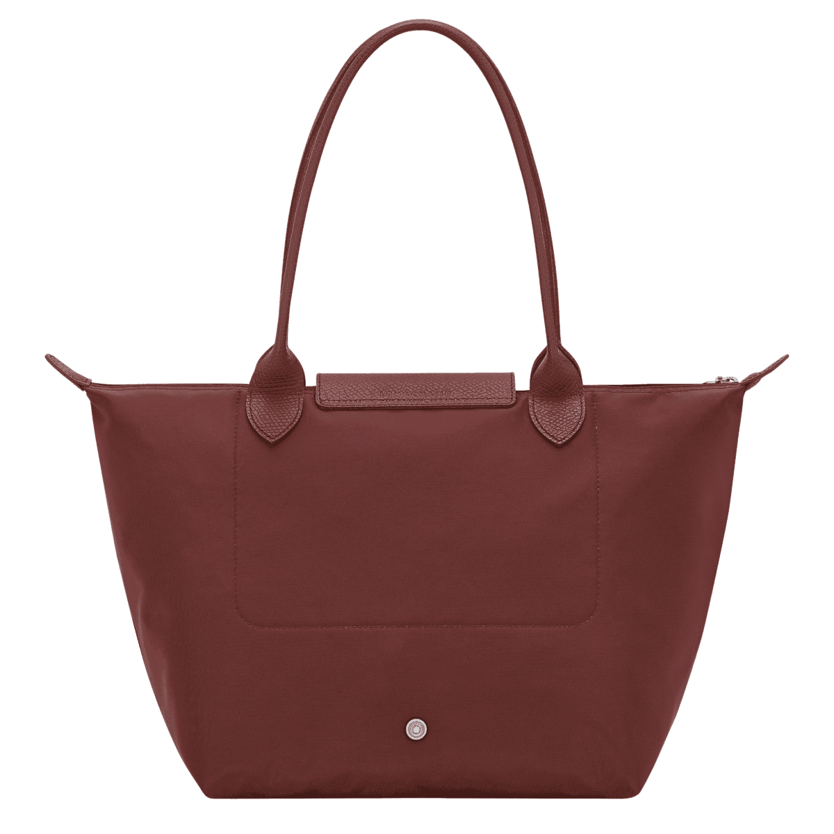 Longchamp Le Pliage One M Tote bag - Burgundy color - Thumbnail 3