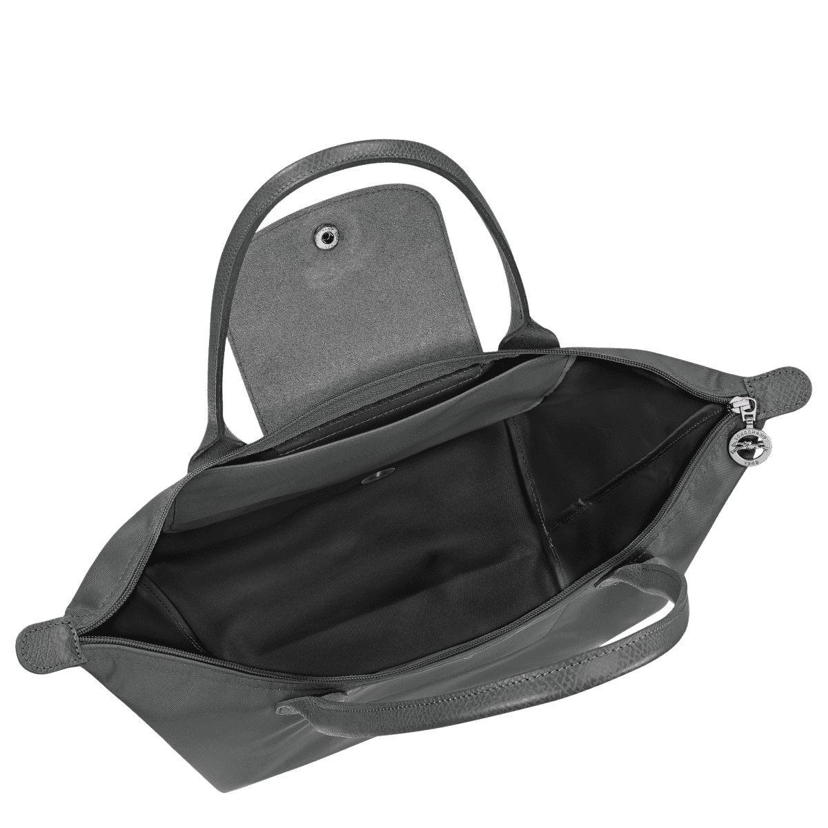 Longchamp Le Pliage One M Tote bag - Anthracite - Eldaly - Thumbnail 4