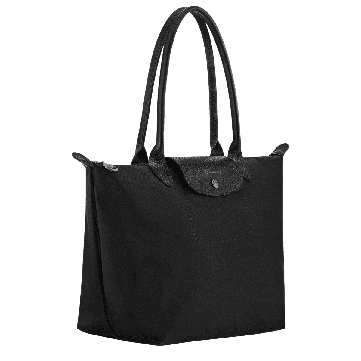 Longchamp Le Pliage One M Tote Bag - Black - Eldaly - Thumbnail 2