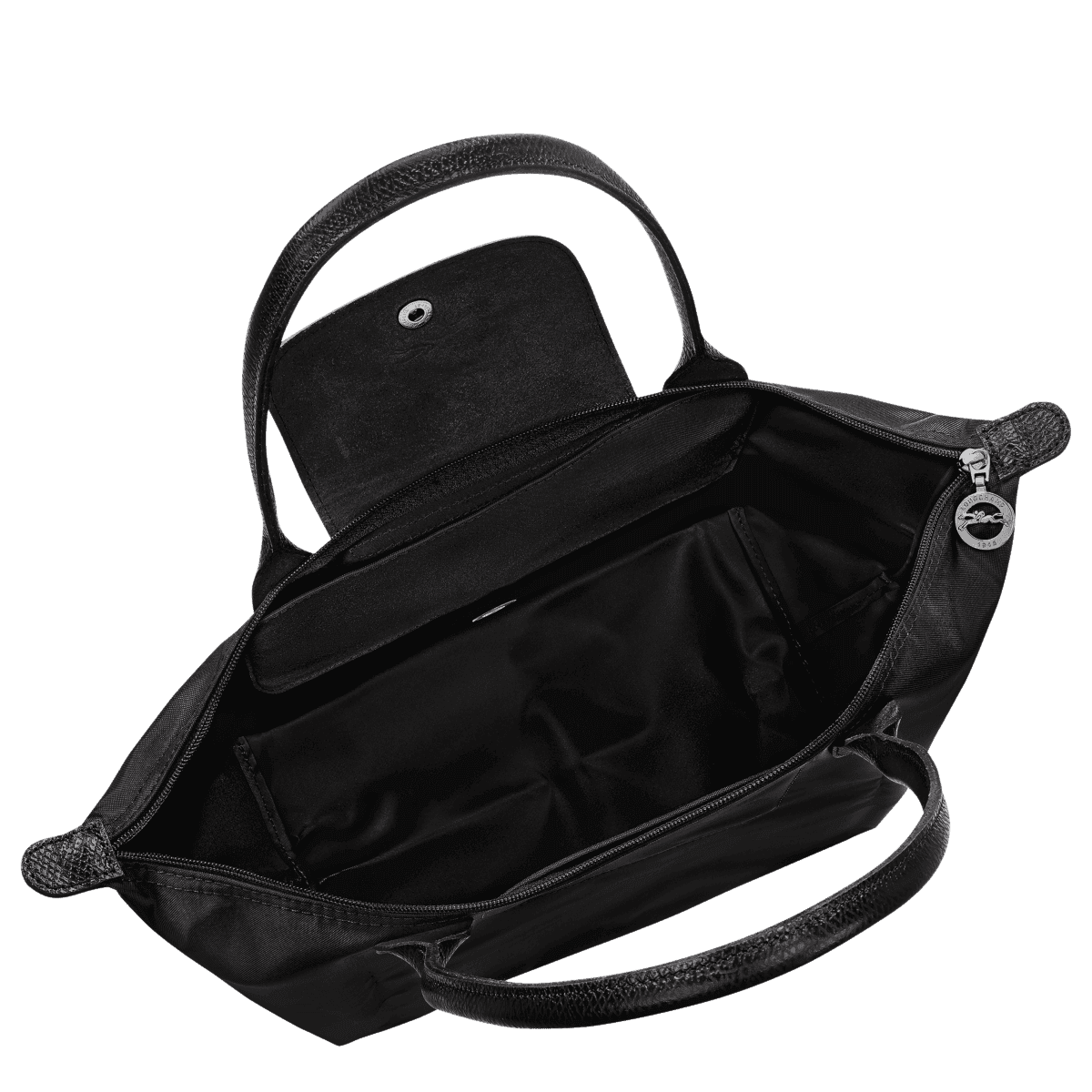 Longchamp Le Pliage One M Tote Bag - Black - Eldaly - Thumbnail 4
