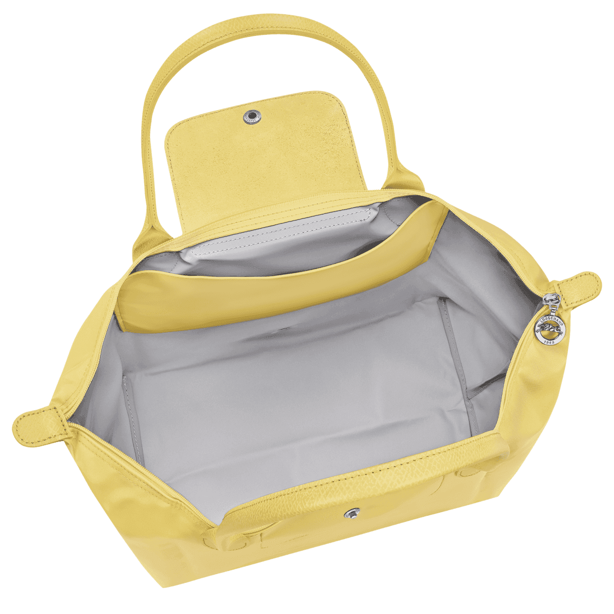 Longchamp Le Pliage One L Tote Bag - Lime Color - Eldaly - Thumbnail 4