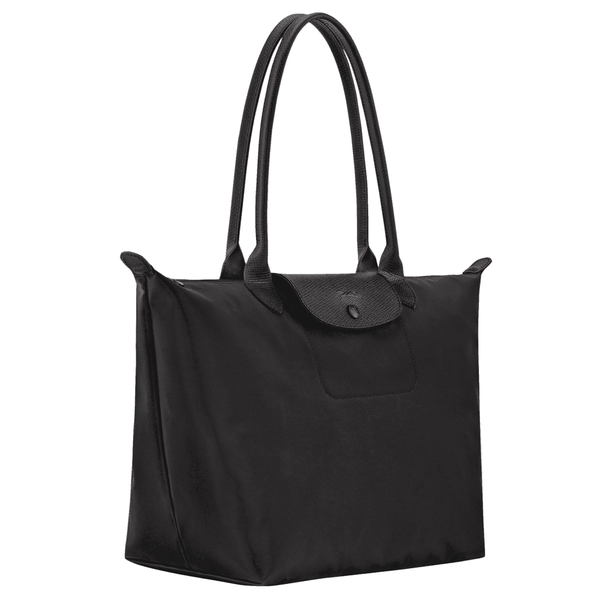 Longchamp Le Pliage One L Tote Bag - Black at Eldaly - Front view - Thumbnail 2