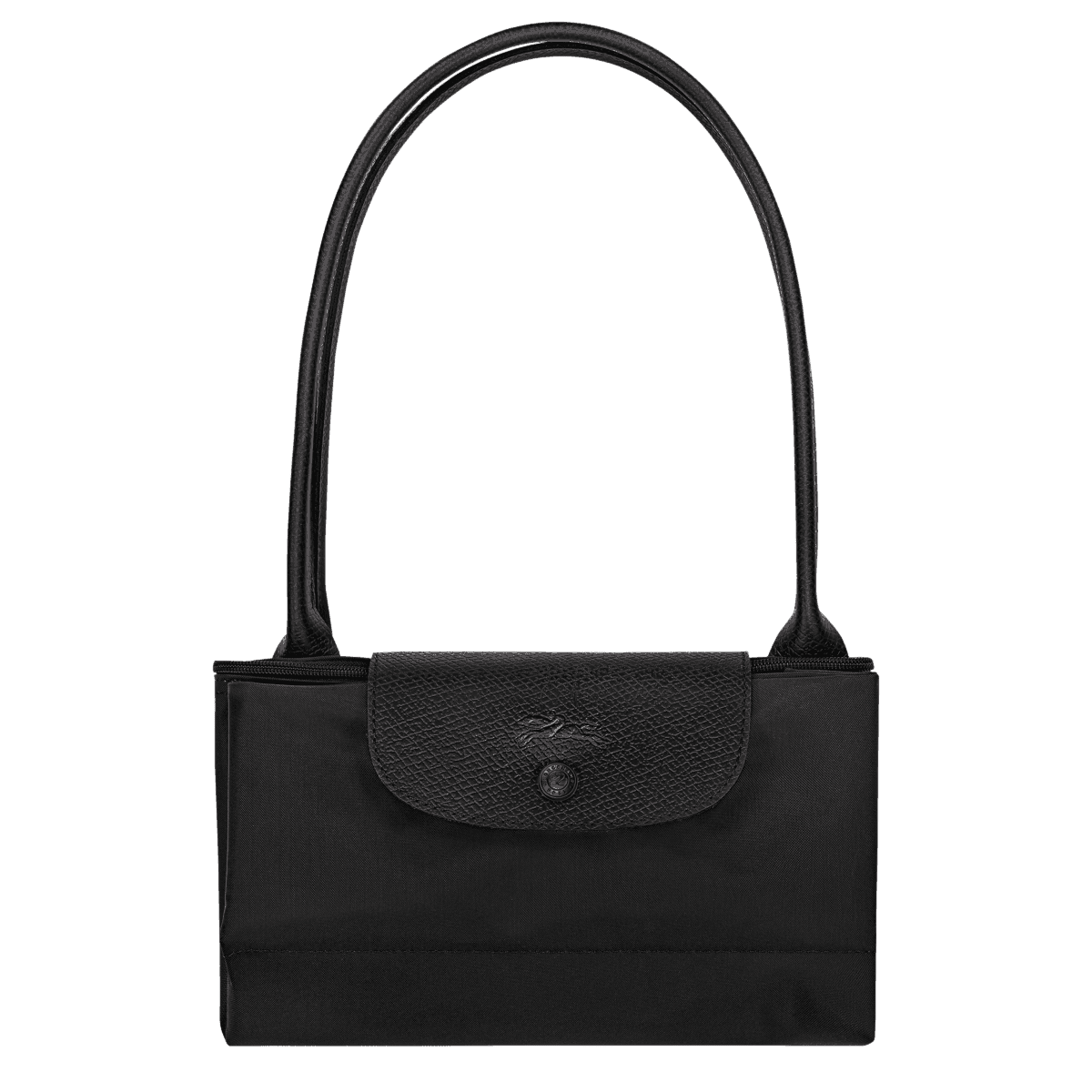Longchamp Le Pliage One L Tote Bag - Black at Eldaly - Front view - Thumbnail 6